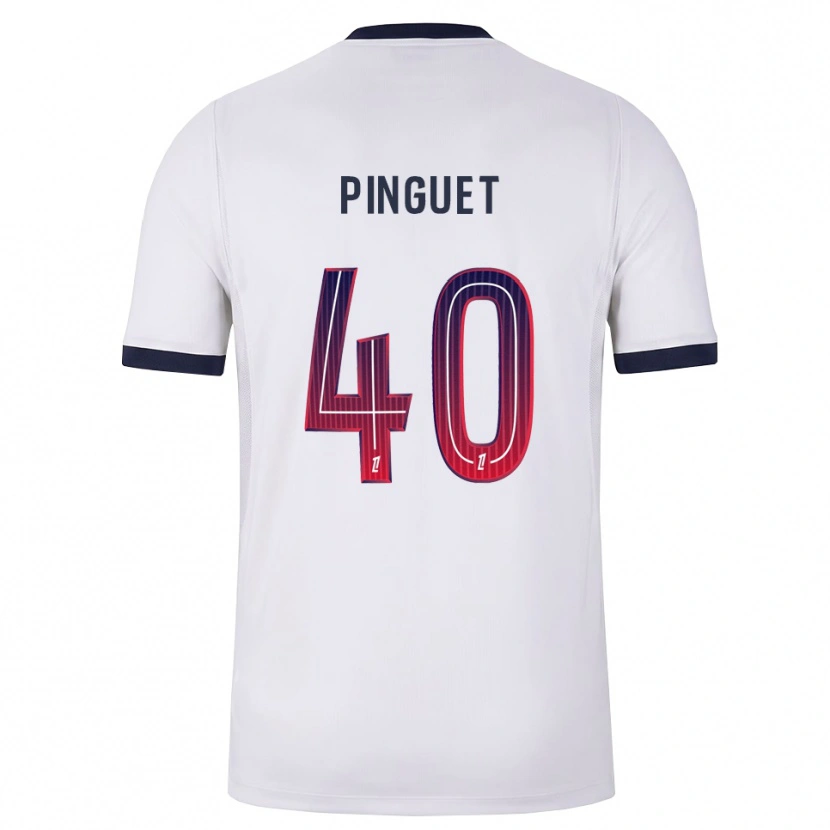 Danxen Femme Maillot Alice Pinguet #40 Blanc Noir Rouge Tenues Extérieur 2026/27 T-Shirt