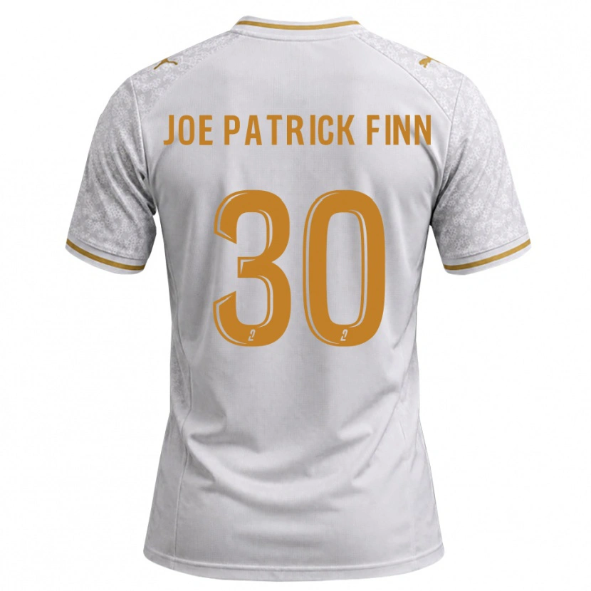 Danxen Femme Maillot John Patrick #30 Blanc Gris Goldenrod Tenues Extérieur 2026/27 T-Shirt