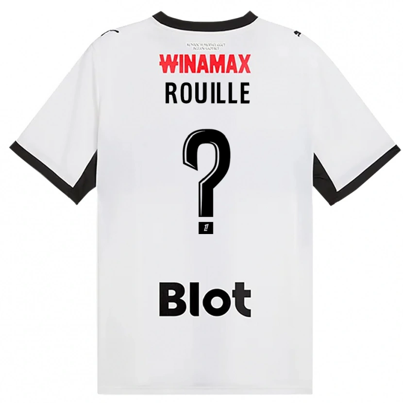 Danxen Femme Maillot Léo Rouillé #0 Noir Blanc Rouge Tenues Extérieur 2026/27 T-Shirt