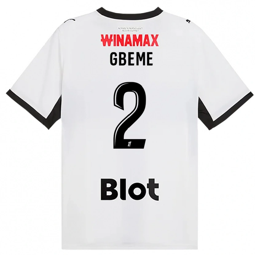 Danxen Femme Maillot Mervin Gbeme #2 Noir Blanc Rouge Tenues Extérieur 2026/27 T-Shirt