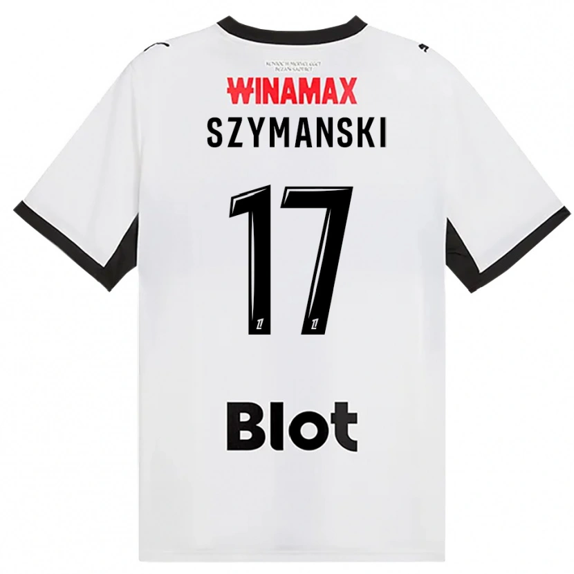 Danxen Femme Maillot Sebastian Szymanski #17 Noir Blanc Rouge Tenues Extérieur 2026/27 T-Shirt
