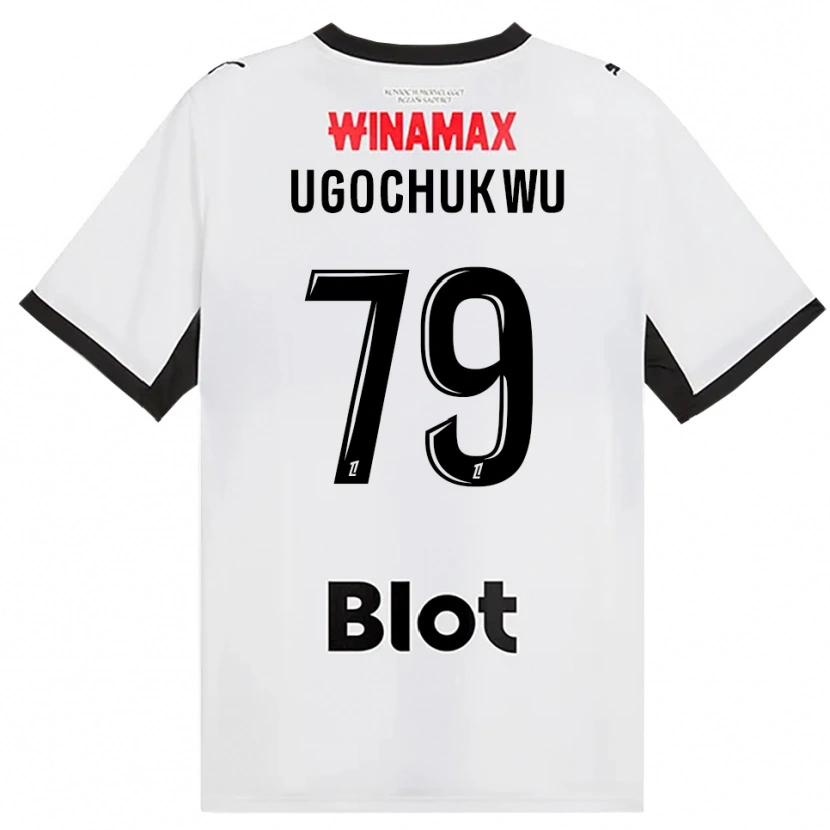 Danxen Femme Maillot Chibuike Ugochukwu #79 Noir Blanc Rouge Tenues Extérieur 2026/27 T-Shirt