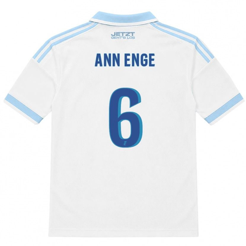 Danxen Femme Maillot Sierra Ann Enge #6 Bleu Ciel Clair Blanc Rouge Tenues Extérieur 2026/27 T-Shirt