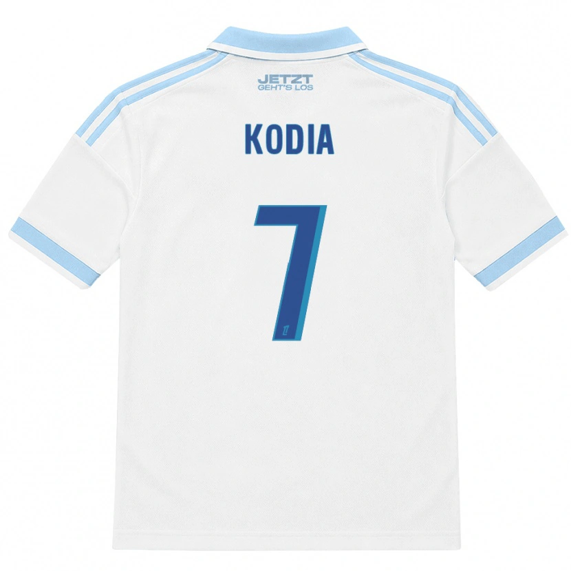 Danxen Femme Maillot Ghianny Kodia #7 Bleu Ciel Clair Blanc Rouge Tenues Extérieur 2026/27 T-Shirt