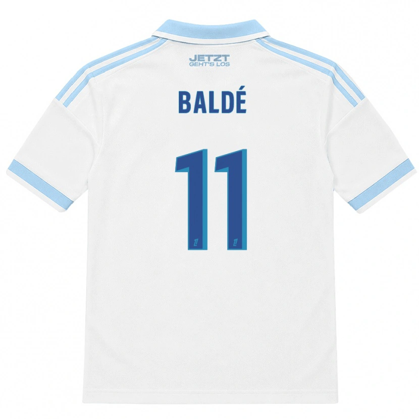 Danxen Femme Maillot Fatoumata Baldé #11 Bleu Ciel Clair Blanc Rouge Tenues Extérieur 2026/27 T-Shirt