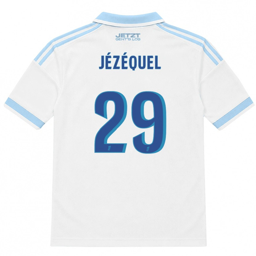 Danxen Femme Maillot Emmy Jézéquel #29 Bleu Ciel Clair Blanc Rouge Tenues Extérieur 2026/27 T-Shirt