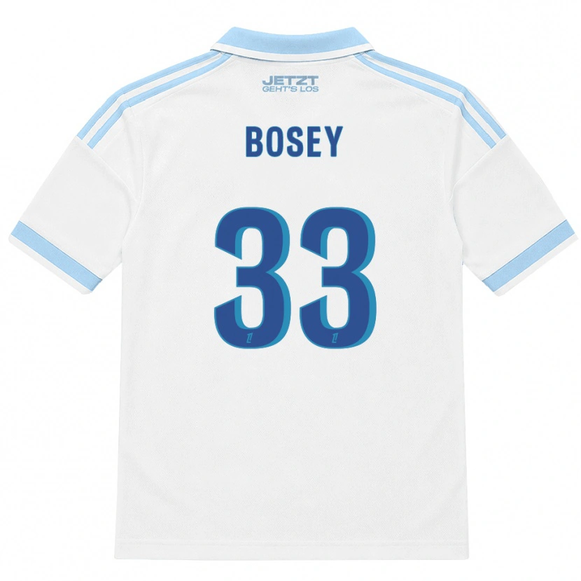 Danxen Femme Maillot Jean-Baptiste Bosey #33 Bleu Ciel Clair Blanc Rouge Tenues Extérieur 2026/27 T-Shirt