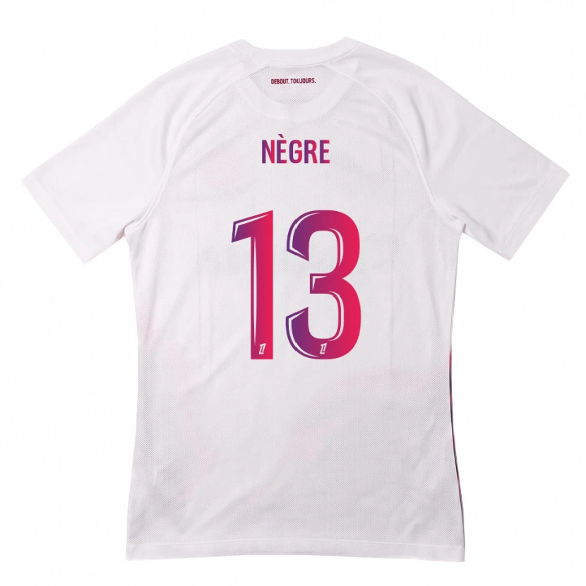 Danxen Femme Maillot Thibo Nègre #13 Blanc Rose Violet Tenues Extérieur 2026/27 T-Shirt