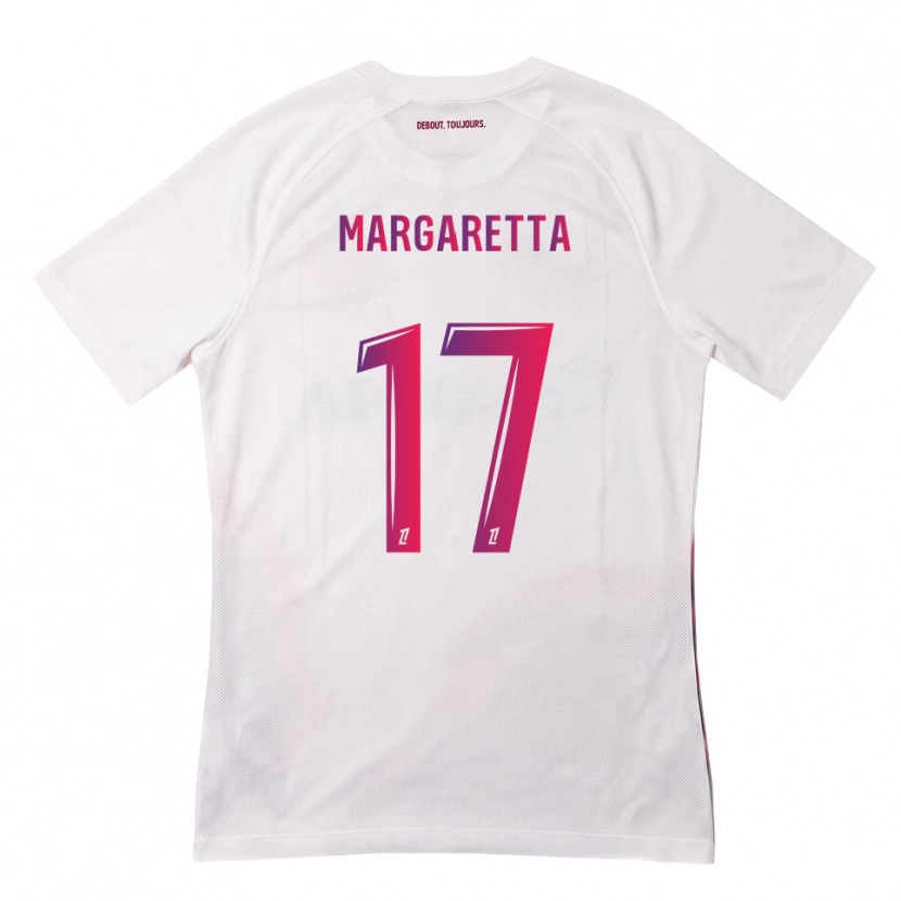 Danxen Femme Maillot Jessica Margaretta #17 Blanc Rose Violet Tenues Extérieur 2026/27 T-Shirt