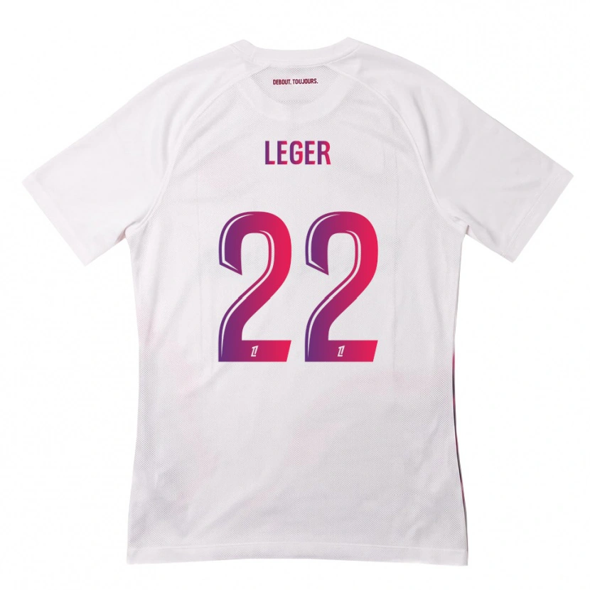 Danxen Femme Maillot Christelle Léger #22 Blanc Rose Violet Tenues Extérieur 2026/27 T-Shirt