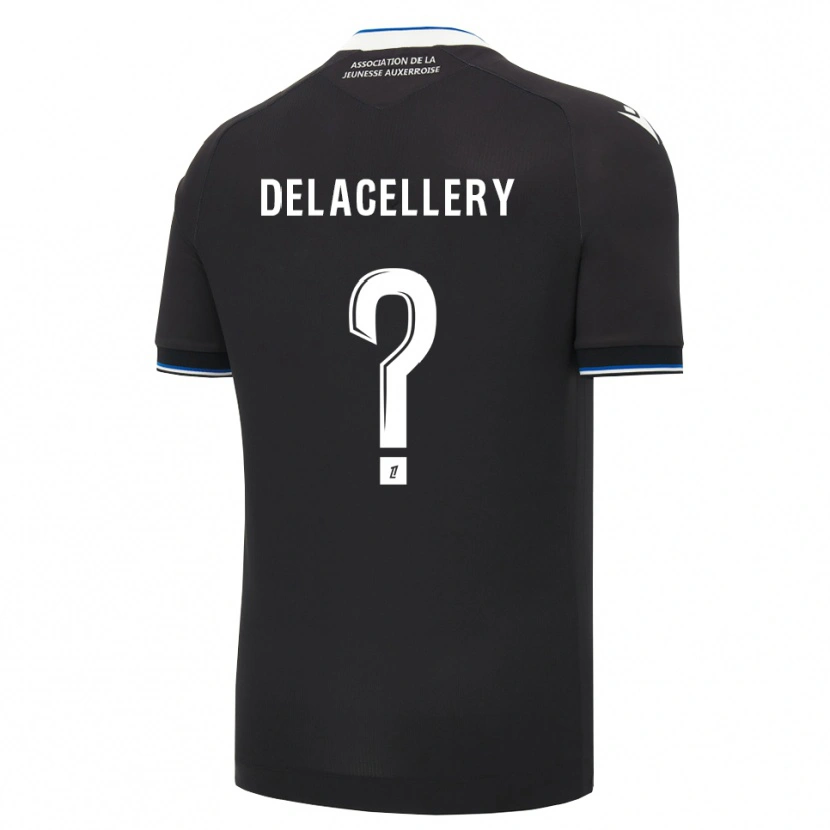 Danxen Femme Maillot Coralie Delacellery #0 Noir Bleu Blanc Tenues Extérieur 2026/27 T-Shirt