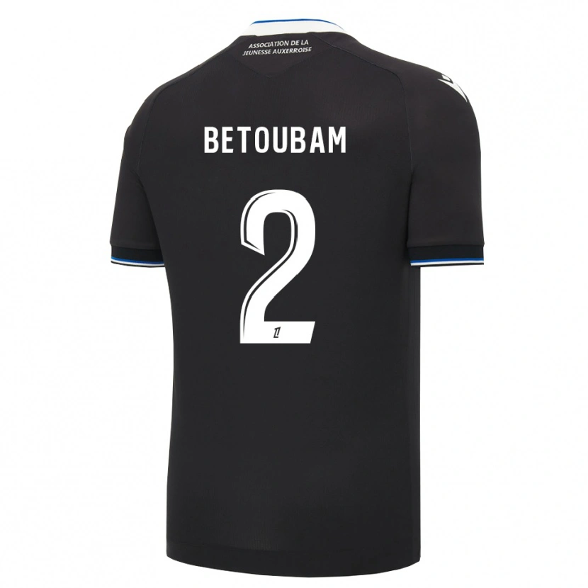 Danxen Femme Maillot Clément Betoubam #2 Noir Bleu Blanc Tenues Extérieur 2026/27 T-Shirt