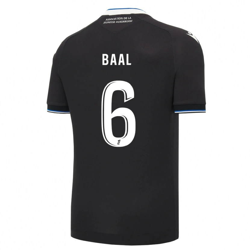 Danxen Femme Maillot Ousmane Baal #6 Noir Bleu Blanc Tenues Extérieur 2026/27 T-Shirt