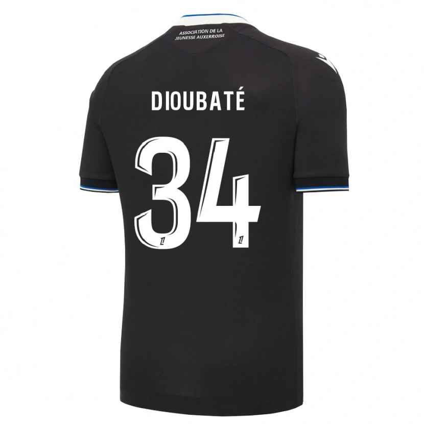 Danxen Femme Maillot Lamfia Dioubaté #34 Noir Bleu Blanc Tenues Extérieur 2026/27 T-Shirt