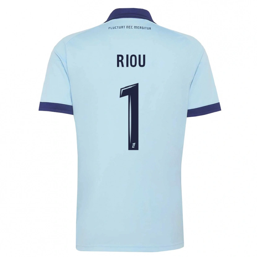 Danxen Femme Maillot Remy Riou #1 Bleu Barbeau Noir Tenues Extérieur 2026/27 T-Shirt