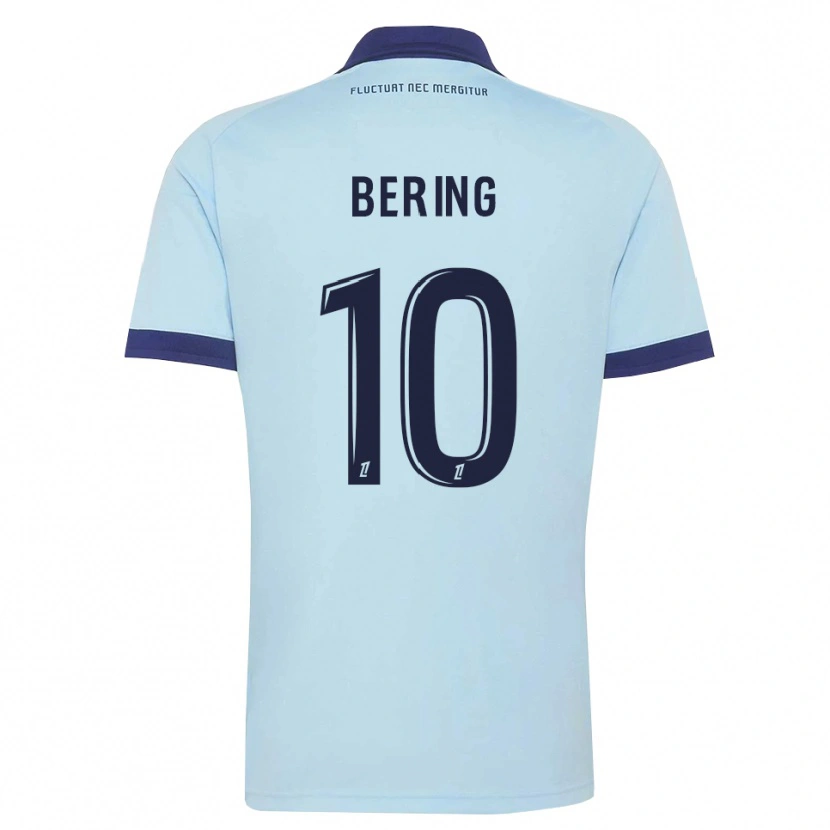 Danxen Femme Maillot Aymerick Bering #10 Bleu Barbeau Noir Tenues Extérieur 2026/27 T-Shirt