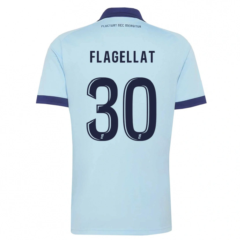 Danxen Femme Maillot Alizée Flagellat #30 Bleu Barbeau Noir Tenues Extérieur 2026/27 T-Shirt