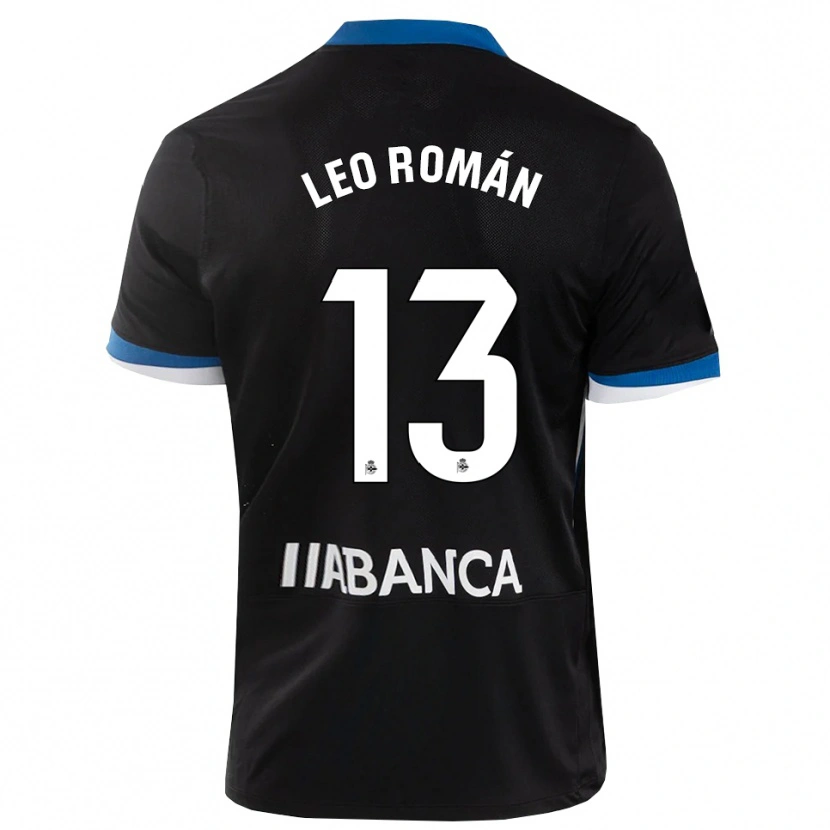 Danxen Femme Maillot Leo Román #13 Noir Bleu Blanc Tenues Extérieur 2026/27 T-Shirt