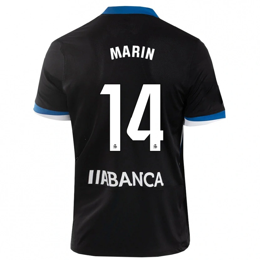 Danxen Femme Maillot Ainhoa Marín #14 Noir Bleu Blanc Tenues Extérieur 2026/27 T-Shirt