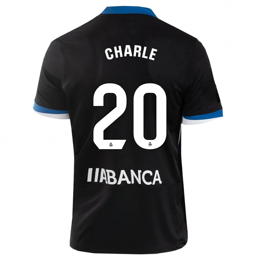 Danxen Femme Maillot Marta Charle #20 Noir Bleu Blanc Tenues Extérieur 2026/27 T-Shirt