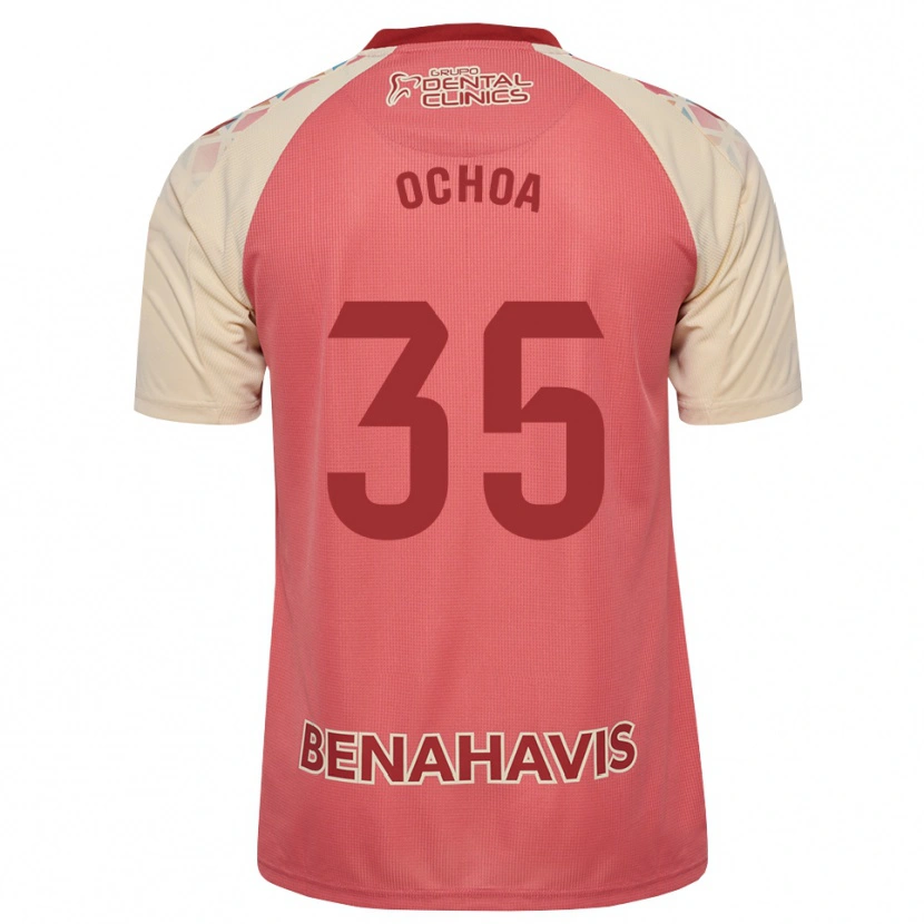 Danxen Femme Maillot Aarón Ochoa #35 Rose Pâle Rouge Bleu Tenues Extérieur 2026/27 T-Shirt