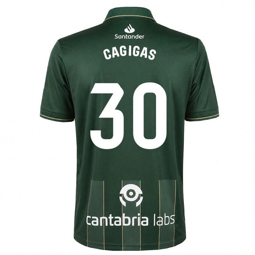 Danxen Femme Maillot Iván Cagigas #30 Gris Ardoise Foncé Blanc Tenues Extérieur 2026/27 T-Shirt