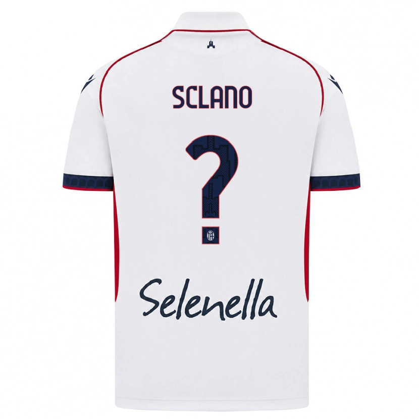 Danxen Femme Maillot Saymon Sclano #0 Blanc Rouge Bleu Roi Tenues Extérieur 2026/27 T-Shirt