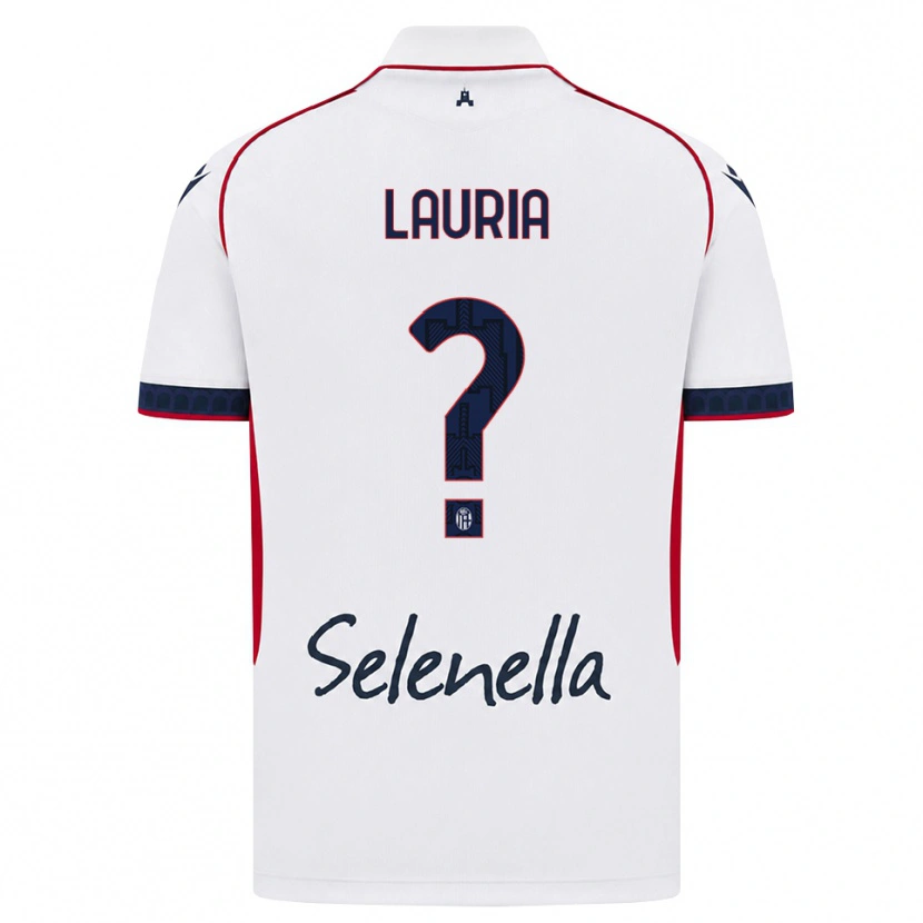 Danxen Femme Maillot Nicole Lauria #0 Blanc Rouge Bleu Roi Tenues Extérieur 2026/27 T-Shirt