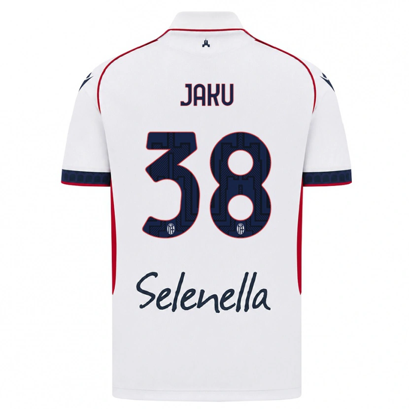 Danxen Femme Maillot Jordi Jaku #38 Blanc Rouge Bleu Roi Tenues Extérieur 2026/27 T-Shirt