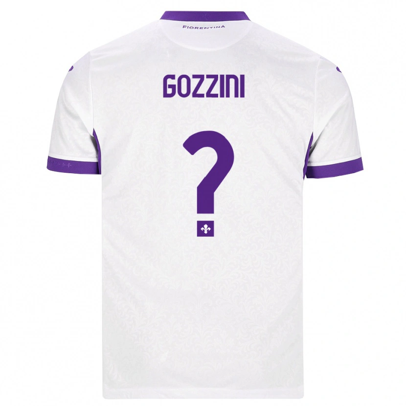 Danxen Femme Maillot Gozzini #0 Blanc Violet Tenues Extérieur 2026/27 T-Shirt