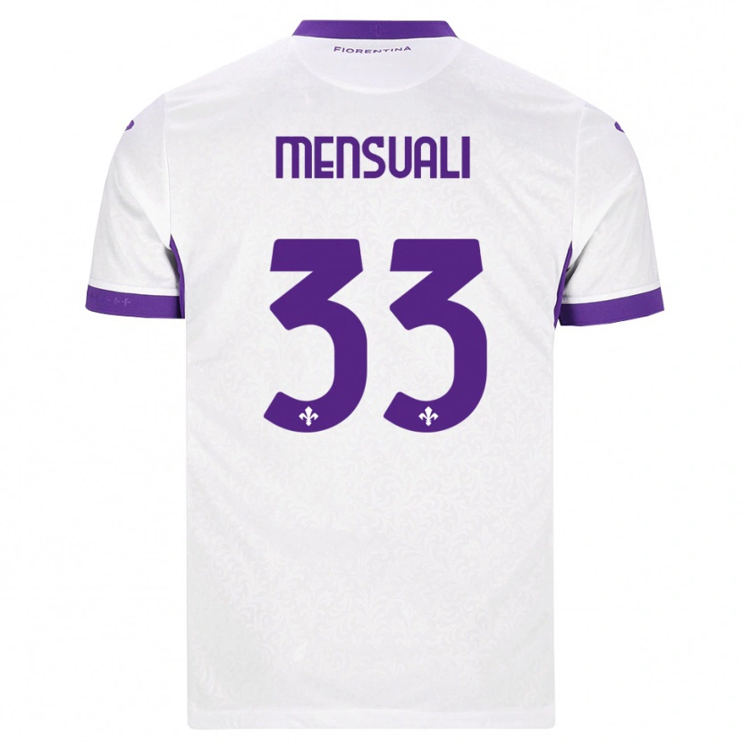 Danxen Femme Maillot Alice Mensuali #33 Blanc Violet Tenues Extérieur 2026/27 T-Shirt