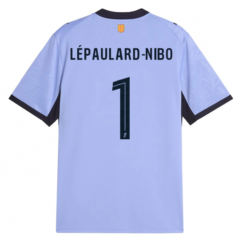 Danxen Femme Maillot Mailey Lépaulard-Nibo #1 Lavande Noir Troisieme 2026/27 T-Shirt