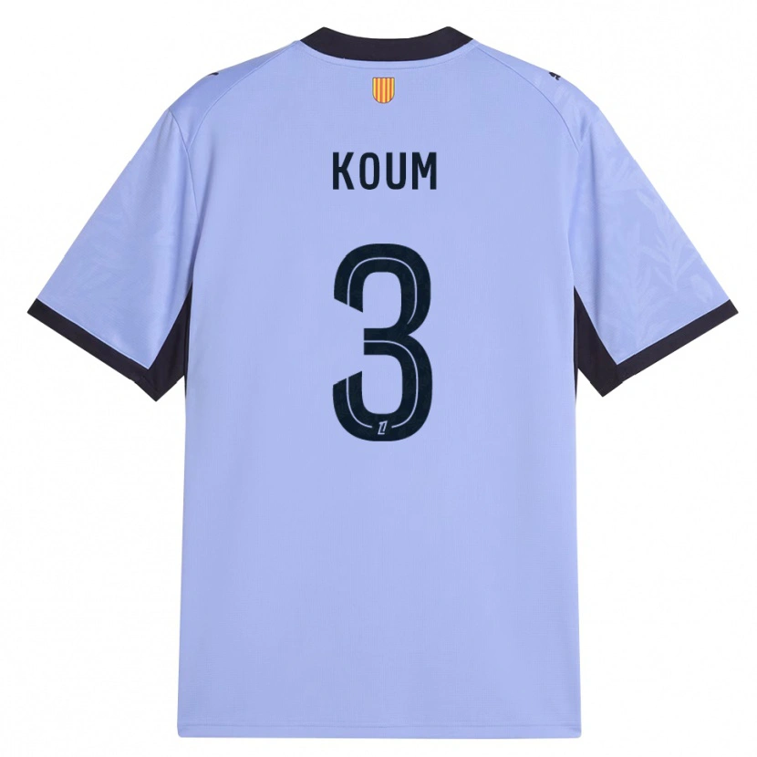 Danxen Femme Maillot Alexi Koum #3 Lavande Noir Troisieme 2026/27 T-Shirt