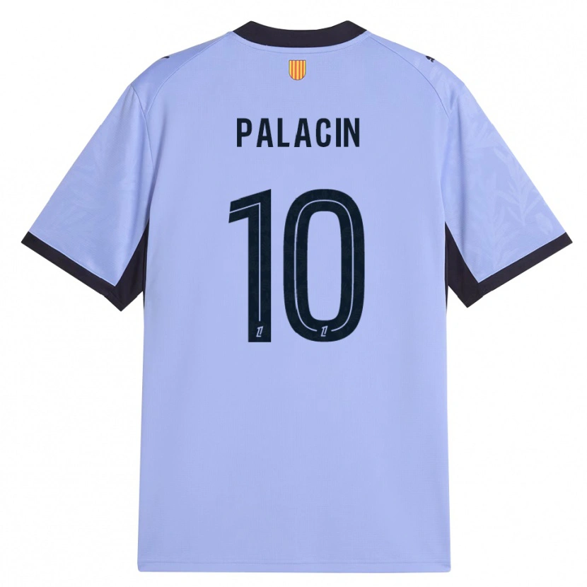 Danxen Femme Maillot Sara Palacin #10 Lavande Noir Troisieme 2026/27 T-Shirt