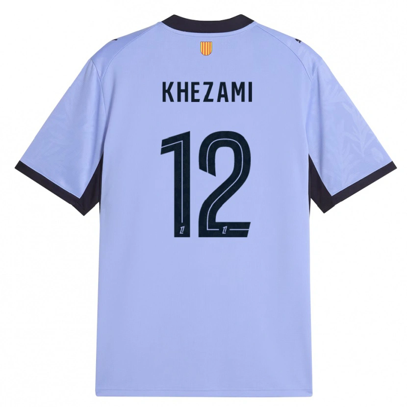 Danxen Femme Maillot Roselène Khezami #12 Lavande Noir Troisieme 2026/27 T-Shirt