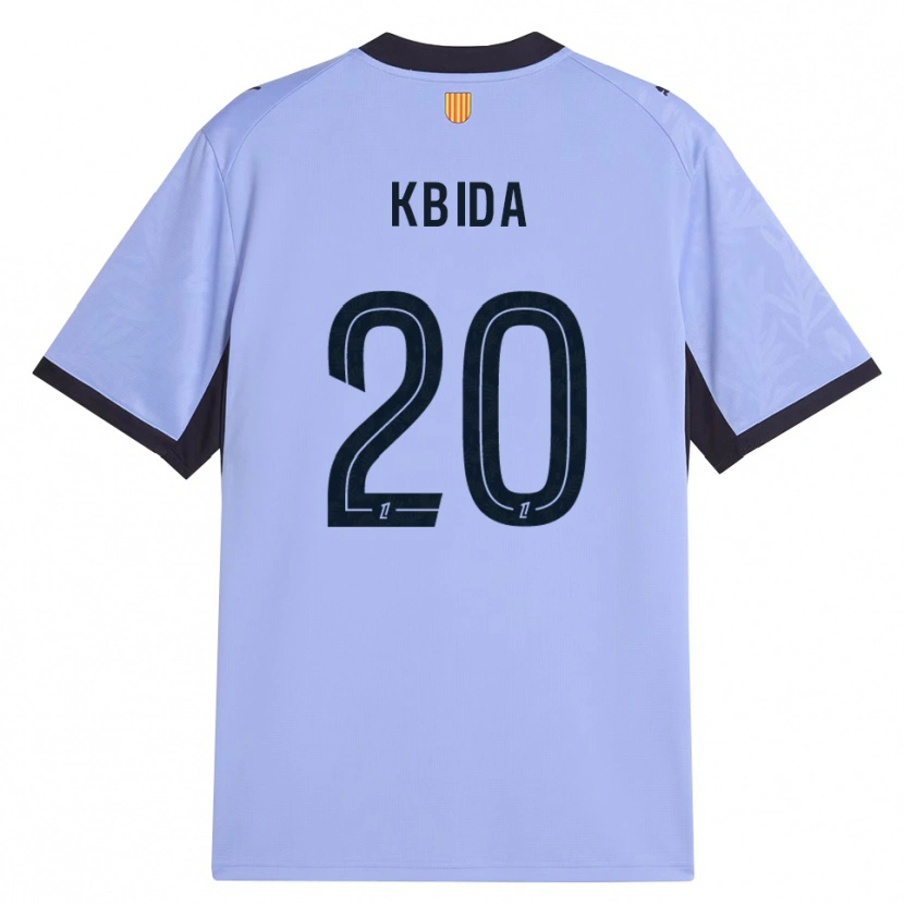 Danxen Femme Maillot Inès Kbida #20 Lavande Noir Troisieme 2026/27 T-Shirt