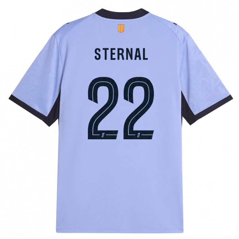 Danxen Femme Maillot Enzo Sternal #22 Lavande Noir Troisieme 2026/27 T-Shirt