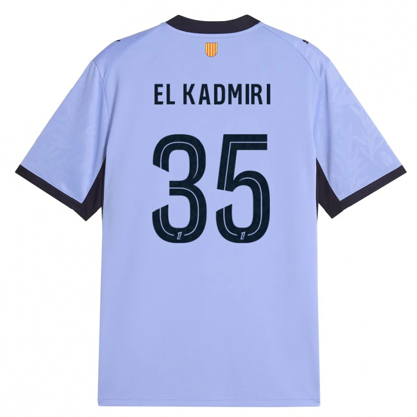 Danxen Femme Maillot Ugo Kadmiri #35 Lavande Noir Troisieme 2026/27 T-Shirt