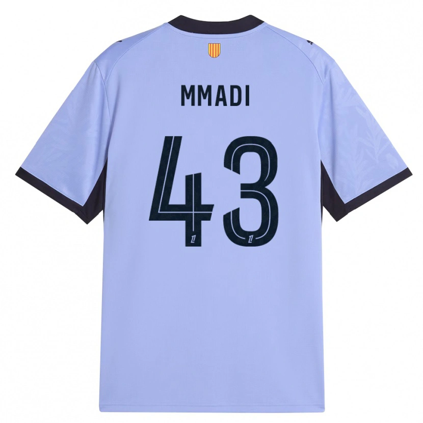 Danxen Femme Maillot Tadjidine Mmadi #43 Lavande Noir Troisieme 2026/27 T-Shirt