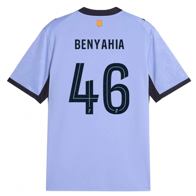 Danxen Femme Maillot Aylan Benyahia-Tani #46 Lavande Noir Troisieme 2026/27 T-Shirt