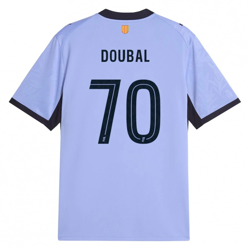 Danxen Femme Maillot Anis Doubal #70 Lavande Noir Troisieme 2026/27 T-Shirt