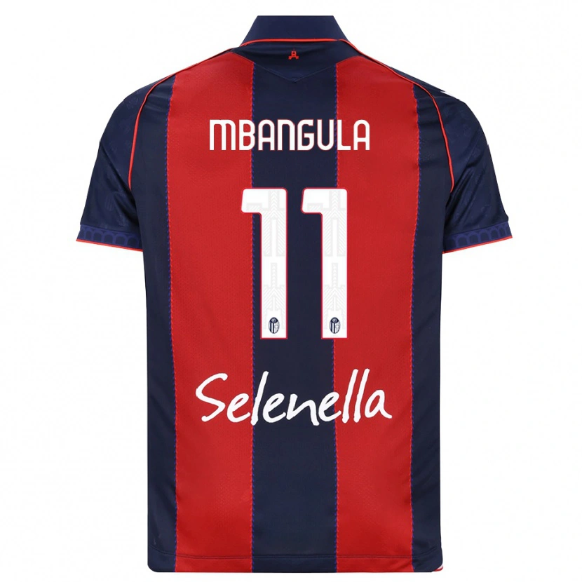 Danxen Femme Maillot Samuel Mbangula #11 Bleu Roi Rouge Blanc Tenues Domicile 2026/27 T-Shirt