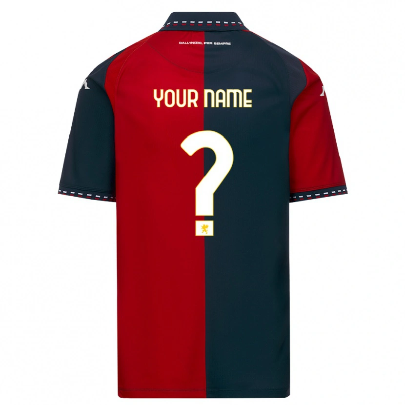 Danxen Enfant Maillot Votre Nom #0 Rouge Noir Blanc Tenues Domicile 2026/27 T-Shirt
