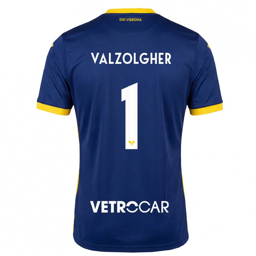 Danxen Enfant Maillot Chiara Valzolgher #1 Bleu Roi Jaune Blanc Tenues Domicile 2026/27 T-Shirt