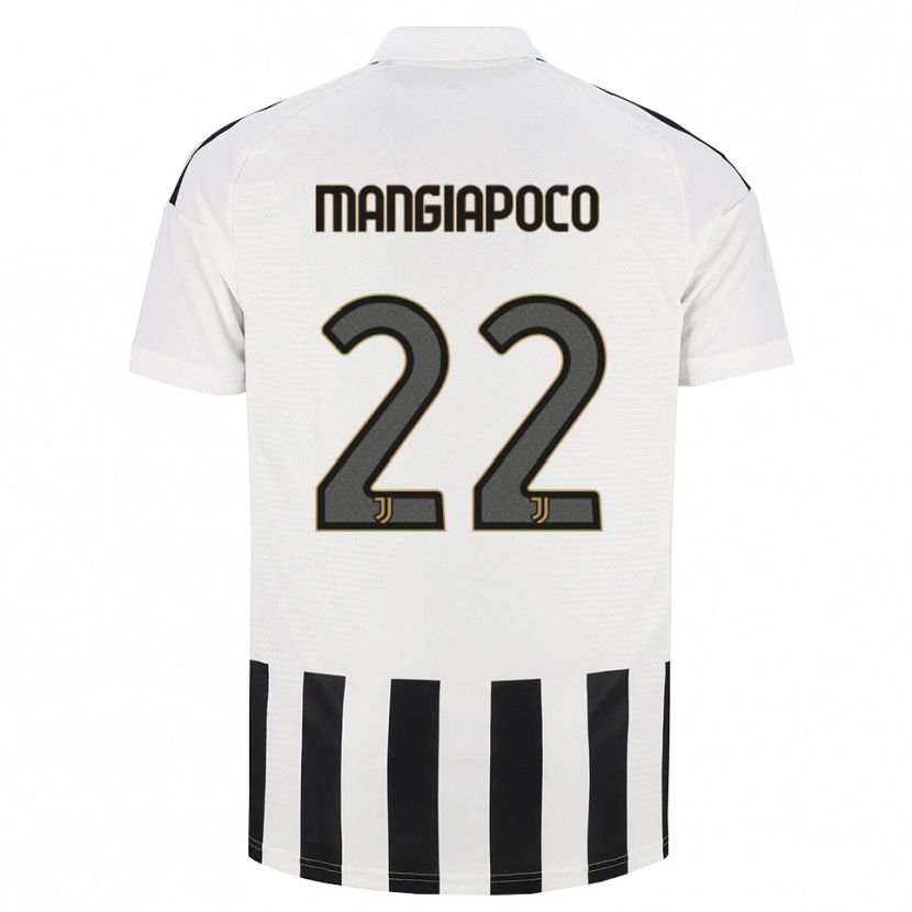 Danxen Enfant Maillot Stefano Mangiapoco #22 Noir Blanc Marron Tenues Domicile 2026/27 T-Shirt