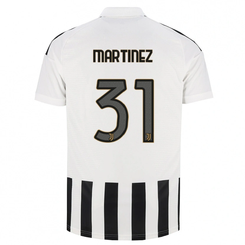 Danxen Enfant Maillot Bruno Martinez #31 Noir Blanc Marron Tenues Domicile 2026/27 T-Shirt