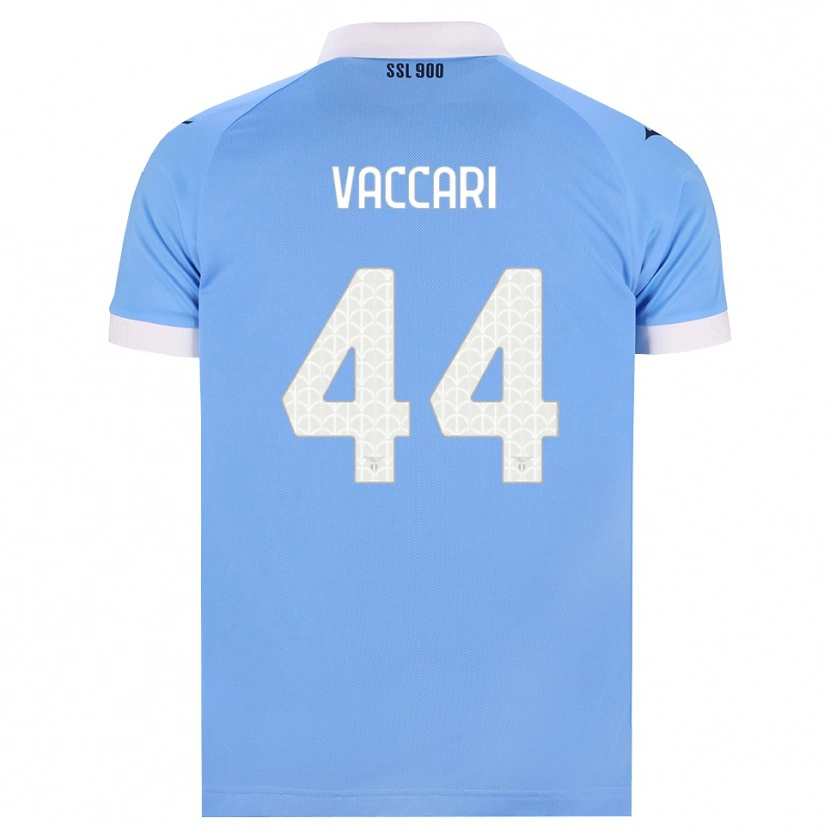 Danxen Enfant Maillot Flavia Vaccari #44 Bleu Ciel Noir Blanc Tenues Domicile 2026/27 T-Shirt