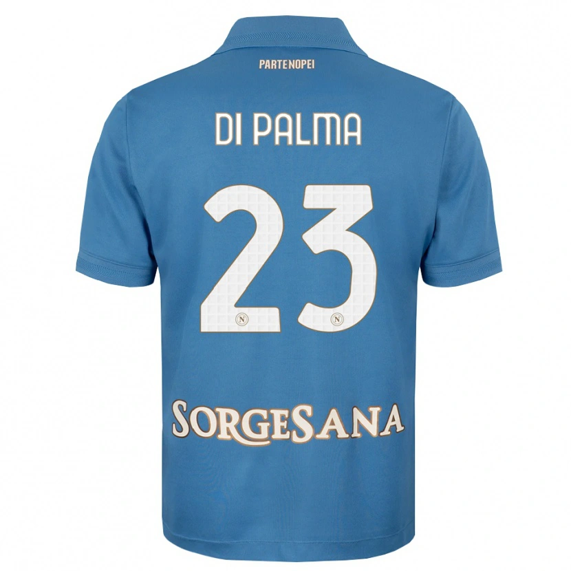 Danxen Enfant Maillot Manuel Di Palma #23 Bleu Brumeux Blanc Tenues Domicile 2026/27 T-Shirt