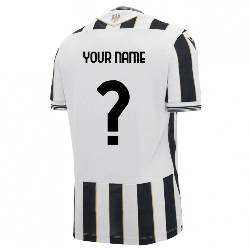 Danxen Enfant Maillot Votre Nom #0 Noir Blanc Rose Tenues Domicile 2026/27 T-Shirt