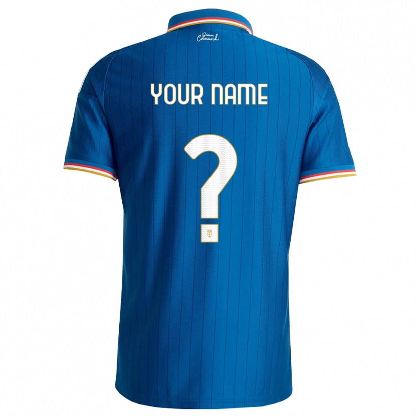 Danxen Enfant Maillot Votre Nom #0 Bleu Blanc Rouge Tenues Domicile 2026/27 T-Shirt